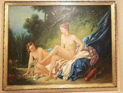 Bokor imre oil painting mythological life picture 125 * 97.5 * 2.5 cm