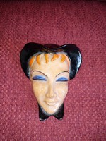 Art Deco női fej KR jelzéssel