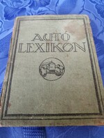 Dr. József Csécsy: car lexicon 1928 edition