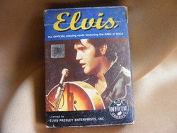 Elvis Presley King of Rock Piatnik 55 lapos francia kártya