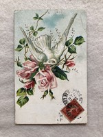 Antik litho képeslap