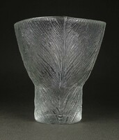 1I937 Special Art Glass Vase Decorative Vase 14.5 Cm