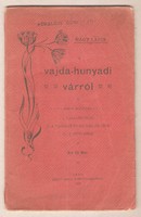 Nagy Lajos: A Vajda-hunyadi várról  1902