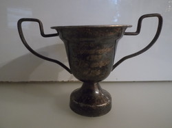 KUPA - 1965 év - AJÁNLATOT VÁROK - EZÜSTÖZÖTT - GRAVÍROZOTT- 14 x 9 cm - HIBÁTLAN