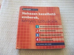Munkahelyi pszichológia Nehezen kezelhető emberek, kényes szituációk megoldása SZAKKÖNYV 240 oldal