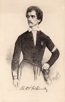 Miklós Barabás (1810-1898): Sándor Petőfi 1848.
