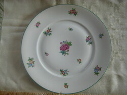 Herend Eton pattern 1943 flat plate 26 cm, a small dent on the rim