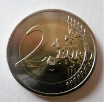 2 Euro Visegrádi négyek UNC Színes RR Certivel