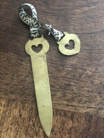 Heart of copper bookmark