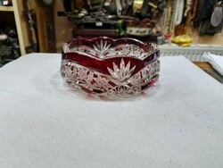 Old crystal bowl