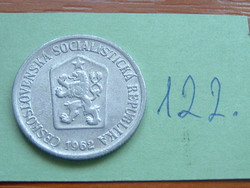 CSEHSZLOVÁKIA 10 HALERU 1962  Kremnica Mint,  ALU.122.