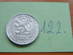 CSEHSZLOVÁKIA 10 HALERU 1976  Kremnica Mint,  ALU.122.
