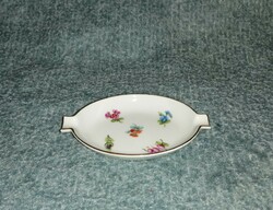 Herend porcelain ashtray 8 * 11.5 cm (h)
