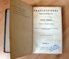 PRAELECTIONES THEOLOGICAE   II.  1856