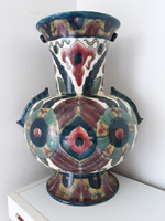 Zsolnay vase - huge from 1878