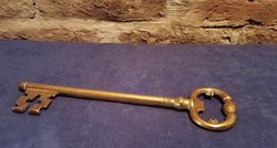 Sárgaréz dekoratív kulcs