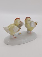 Metzler & Ortloff porcelán csibék