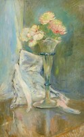 Berthe Morisot - Kökörcsin - vászon reprint vakrámán