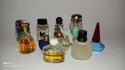 Vintage mini parfüm tíz darab együtt különleges illatok gyűjteménye télre nyárra változatos szép