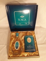 Vintage eredeti Tosca 4711 kölni és szappan dobozában