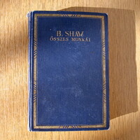 ~1930 Bernard Shaw összes munkái - Athenaeum Irodalmi és Nyomdai R.-T., aranyozott borító
