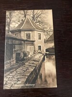 Göttingen: bismarcks wohnung. Black and white postcard.Dr.Trenker co.Leipzig 1908.Publish.Postal clean