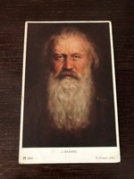 J. Brahms képeslap.Színes. Ackermann's Kunstverlag, Mümchen