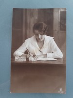 Régi női fotó 1930 körül vintage fénykép
