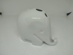 Ritka Hochst német porcelán elefánt figura ceruzatartó mid cenutry 70-es évek