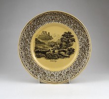 1J061 Régi jelzett porcelán tányér dísztányér SCHÖNBERG 20 cm