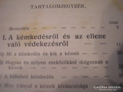 Kémkedésről, SZAKKÖNYV és az ellene való védekezésről megcsonkított országunk időszakából  TRIANON