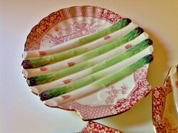 Plate of adderleys mikado asparagus