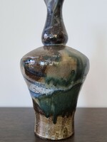 Unique Sandstone Clay Vase with Distinctive Color and Shape - 31 cm