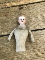 Antique porcelain doll torso