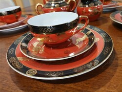 Sárkányos Kínai porcelán teás készlet Alkudható.