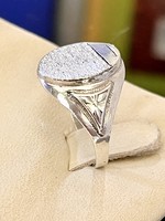 Antik, ezüst pecsétgyűrű