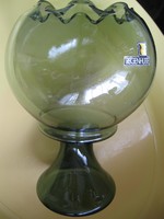 Regenhütte green large candle holder, vase, Jugendstil