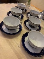 Zsolnay pompadur iii teacups