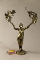 Antique bronze nude sculpture 732