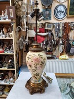 Antique Zsolnay table lamp