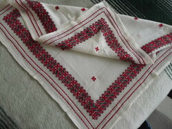 Artistic small tablecloth - very fine work on the handkerchief sorghum material 52 cm