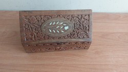 (K) nice wooden box 12x11x20 cm,