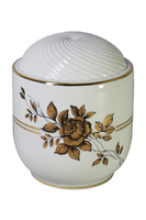 Hollóház porcelain urn