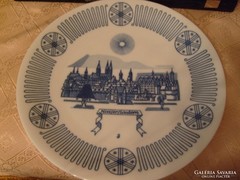Antique tortal kaiserslautern marked large flawless serving bowl 30-cm