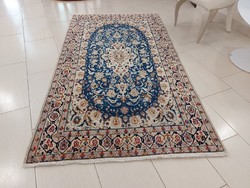 Eredeti iráni nain 120x220 kézi csomózású gyapjú perzsa szőnyeg FF_15