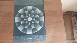(K) Herpay József grafikája 43x30 cm