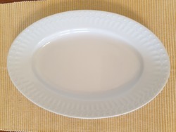 Régi fehér porcelán ovális vintage kínáló tál 33 cm