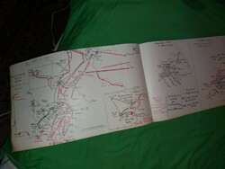 Antik kézirat tanulmány TÖRTÉNELEM.térkép atlaszhoz könyvhöz 24 X 76 cm  képek szerint  8.