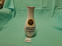 Miner vase in Hollóháza Kaszás memorial competition