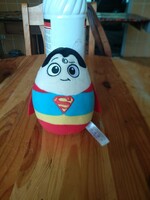 Dc superheroes: superman plush toy eggs, negotiable